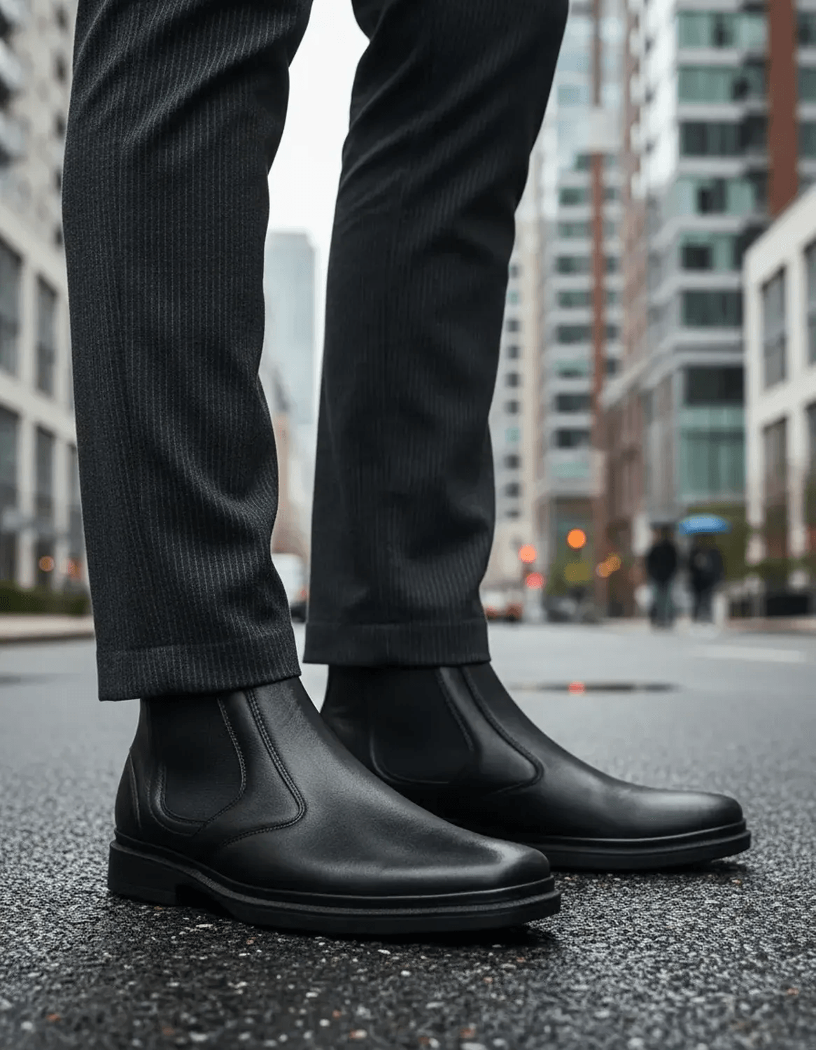Botin Calzado Pazstor Caballero Confort Chelsea 825127 — imagen 1