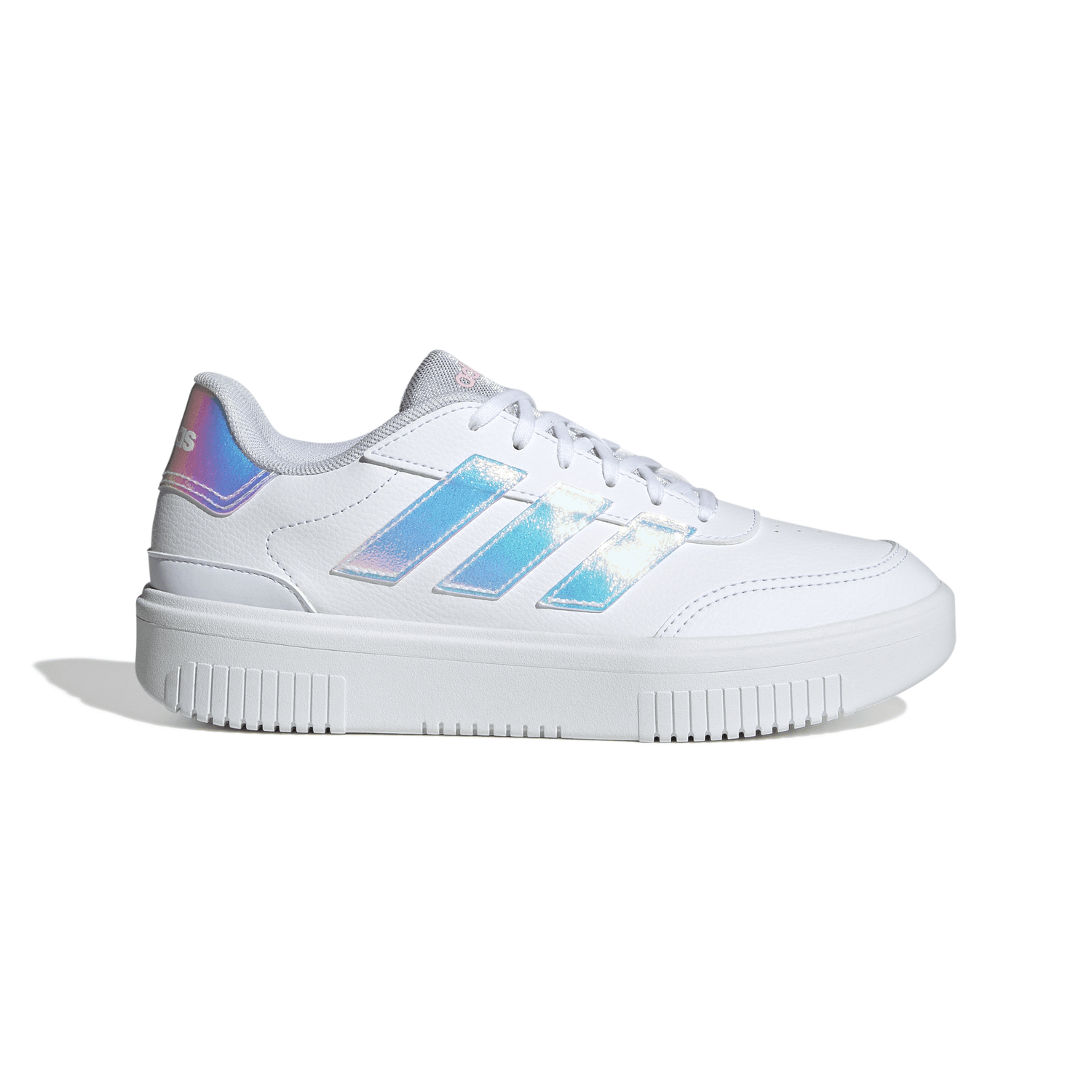 Tenis Mujer Adidas Courtblock Bold Blanco Casual Dama — imagen 2