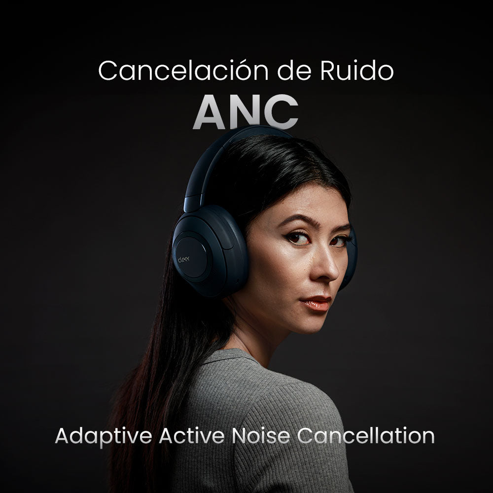 Audifonos Inalámbricos Over Ear Cleer Alpha STF ANC 35h Uso Gris — imagen 3