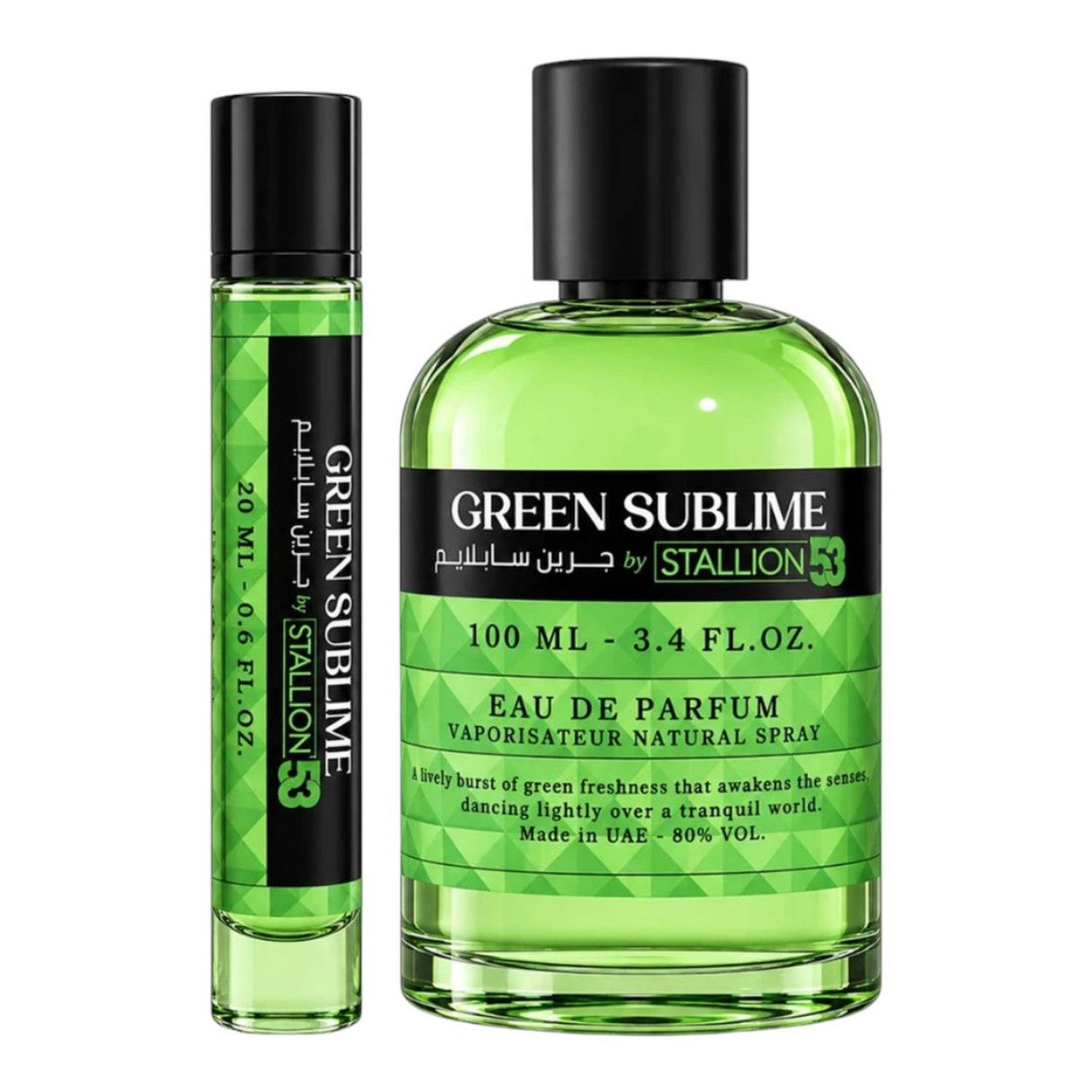 EMPER GREEN SUBLIME BY STALLION 53 EDP 100+20 ML — imagen 1