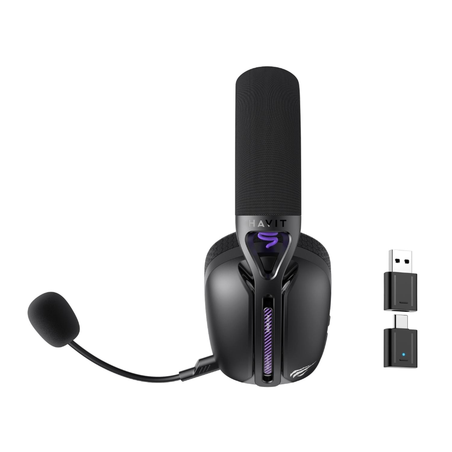 Audífonos Havit Gamenote Fuxi-H3 Gaming Inalámbrico 30hrs — imagen 5