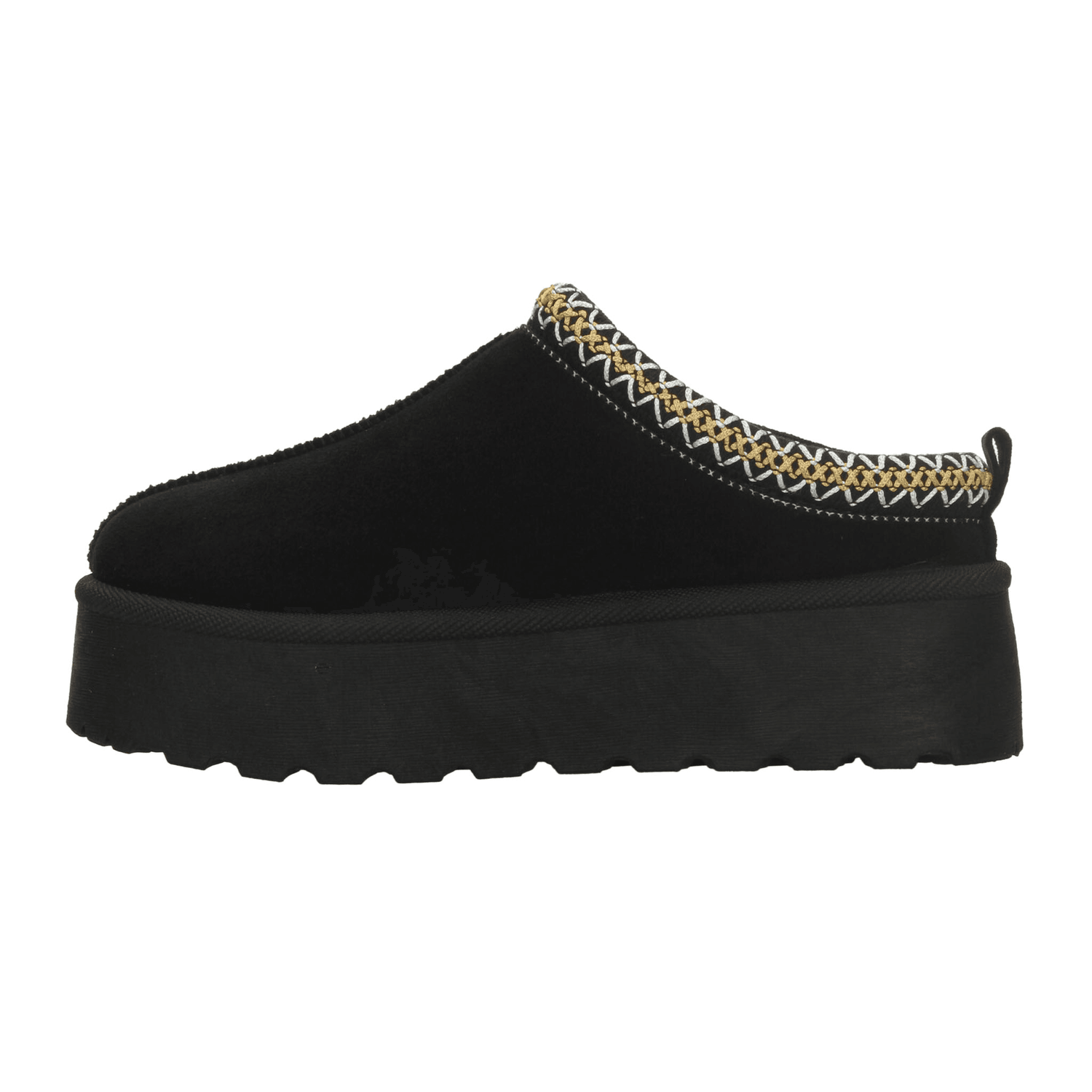 Zueco Berlin Dama Negro Casual Chunky Plataforma Mujer — imagen 6