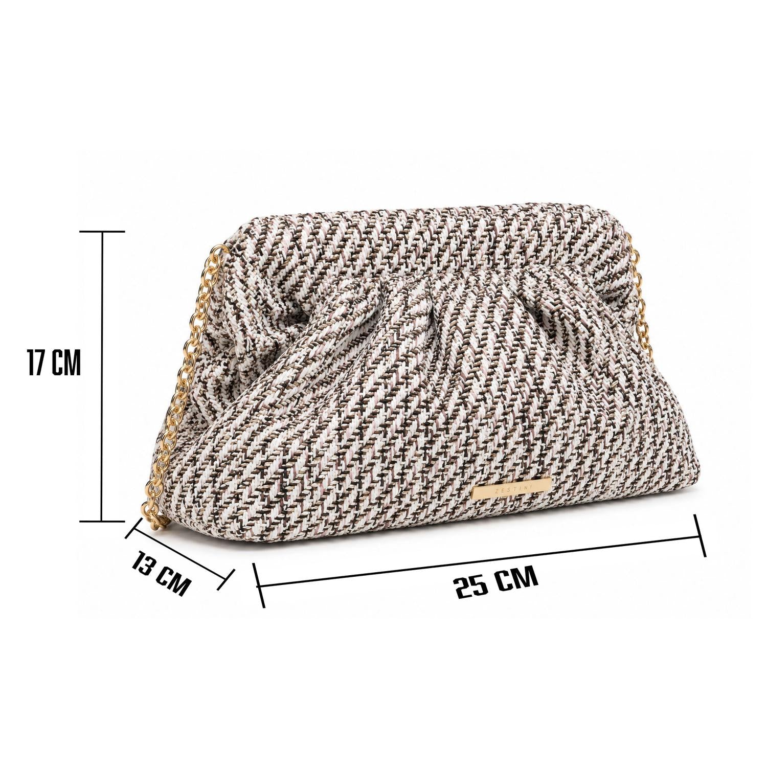 Bolsa Monedero Felianna Dama Blanca Casual Para Mujer — imagen 6