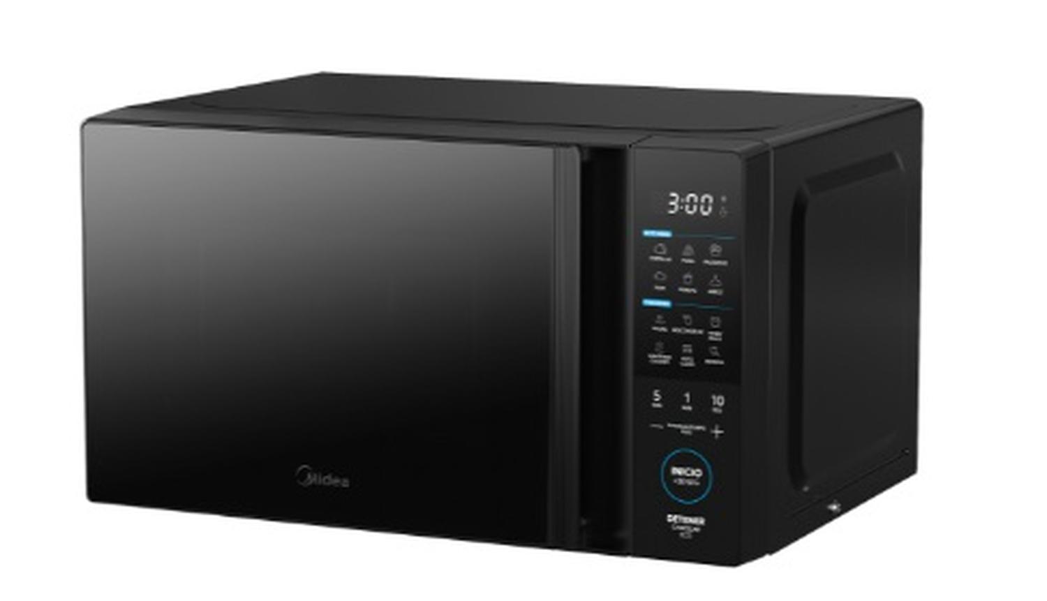 Microondas Midea TasteExpress 1.1 Pies 30L Negro — imagen 2