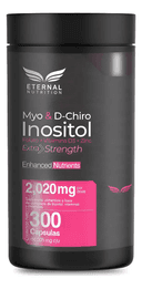 Essentials: Inositol 40:1 Myo & D-Chiro, Folato 5-MTHF + D3 + Zinc, Bienestar Hormonal, 300 Cápsulas