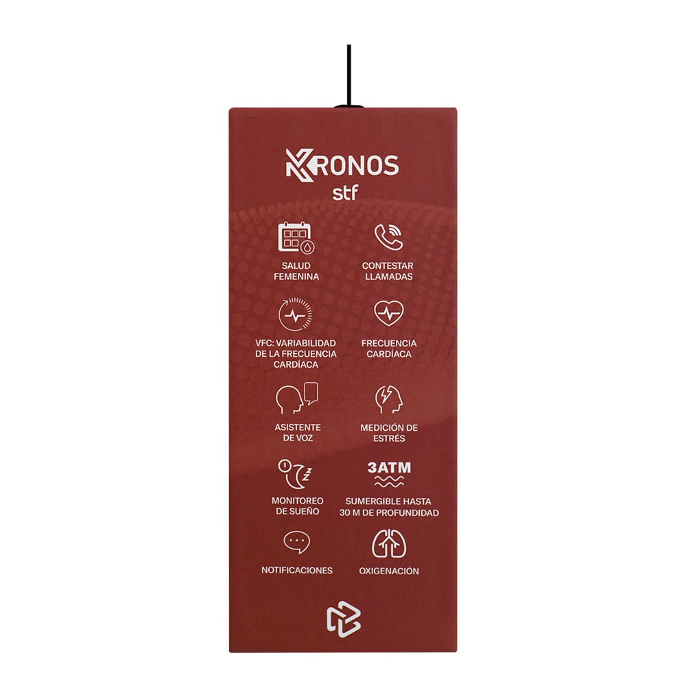 Smartwatch Reloj Kronos Infinity STF Pantalla Amoled 1.43" Resistencia al agua 3 ATM — imagen 16