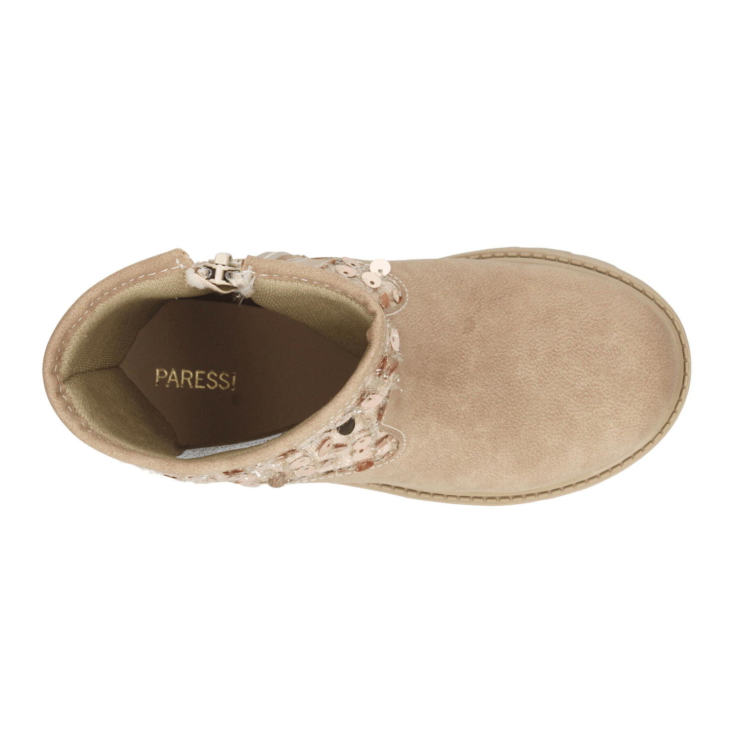 Bota Paressi Niña Casual Cierre Beige Infantil T18-22 — imagen 8