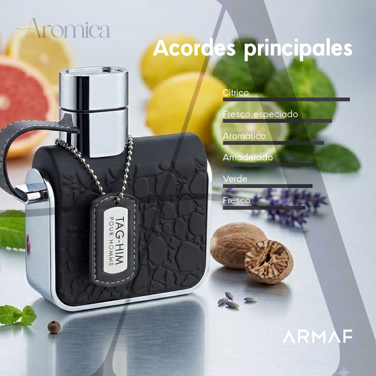 Perfume Árabe Tag Him Eau de Parfum 100ml — imagen 4