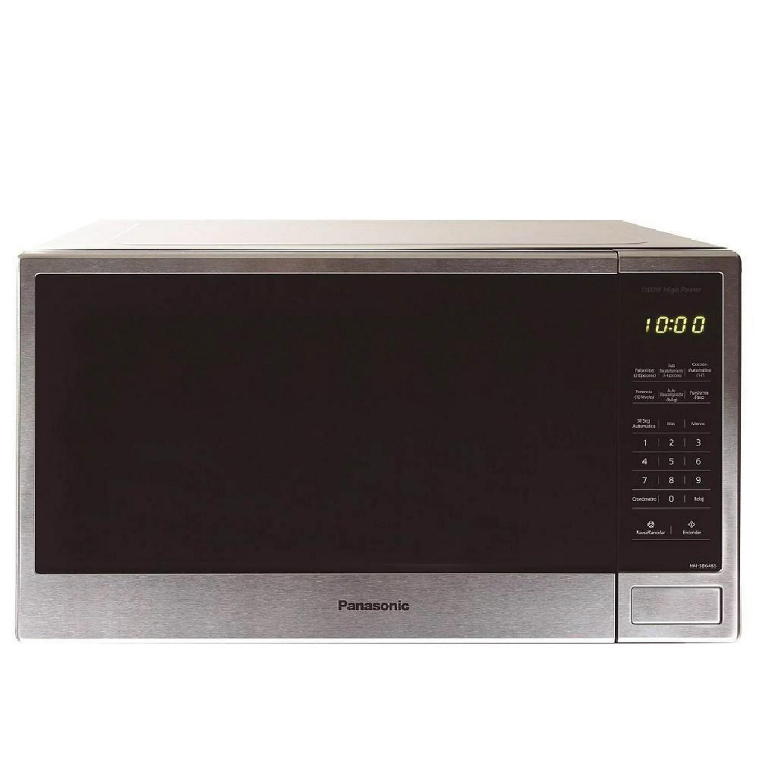 HORNO DE MICROONDAS PANASONIC NNSB646SRUH 1.3P SILVER — imagen 1