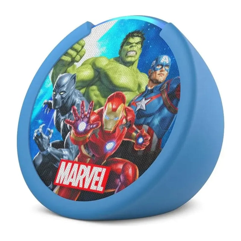 Bocina Alámbrica Amazon Echo Pop Kids - Marvel Avengers — imagen 5