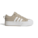 Tenis Adidas Bravada Dama Casual Plataforma Beige Mujer