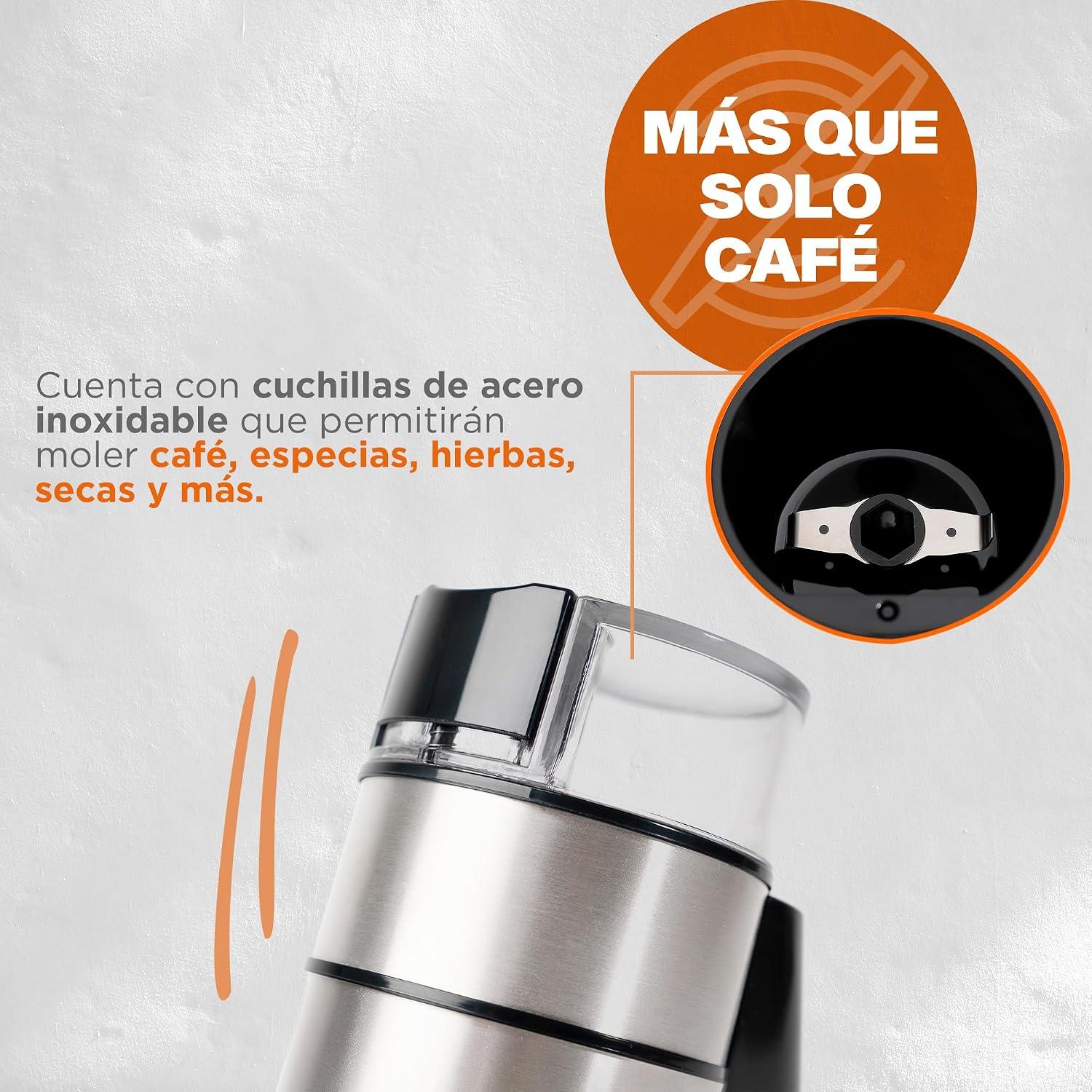 Molino de Café y Especias Hukën HU-CG-1SP 150 W 50 g — imagen 5