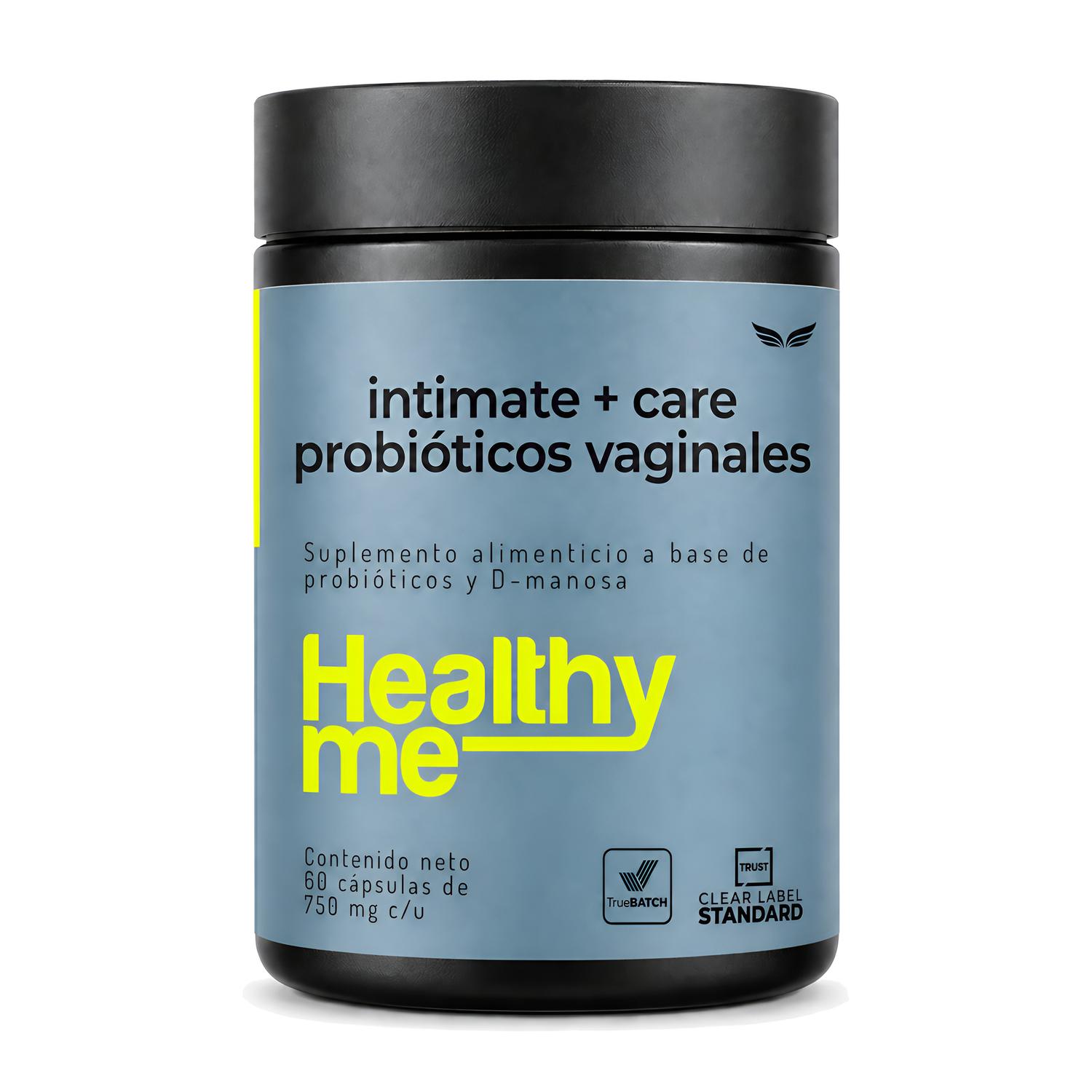 Healthy Me Intimate Care: Probióticos Vaginales con 6 Cepas, D-Manosa, Arándano y XOS, 60 Cápsulas — imagen 1