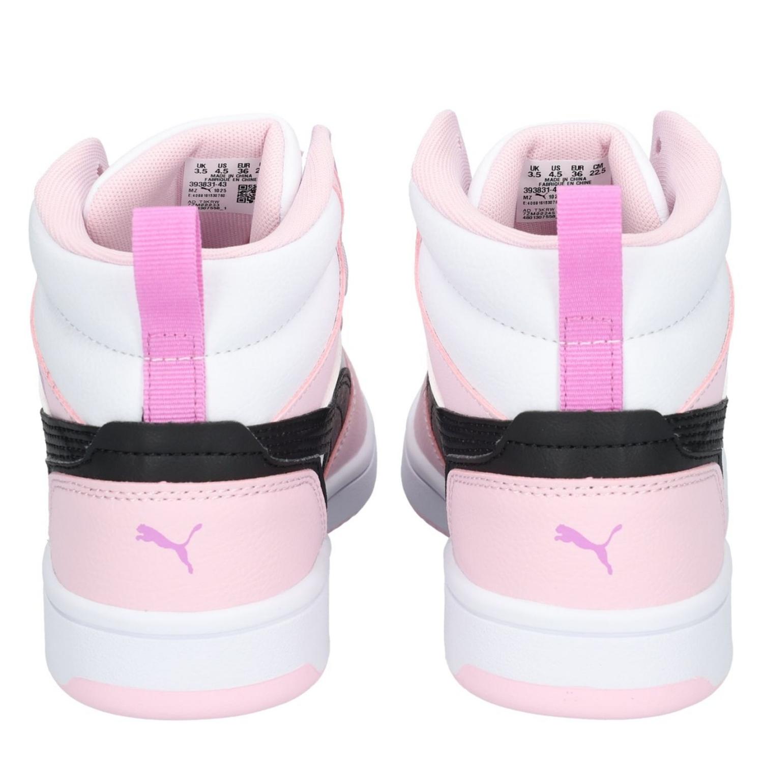 Tenis Puma Rebound V6 MID JR para Mujer 393831-43 — imagen 6