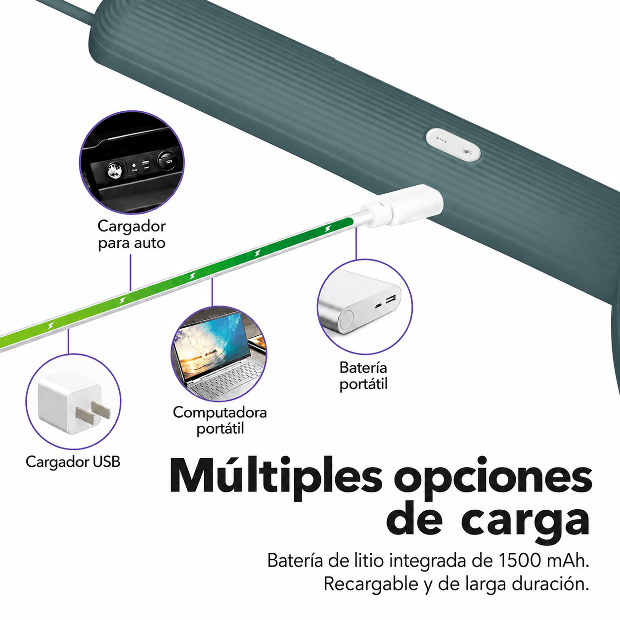 Raqueta Eléctrica para Insectos — image 4
