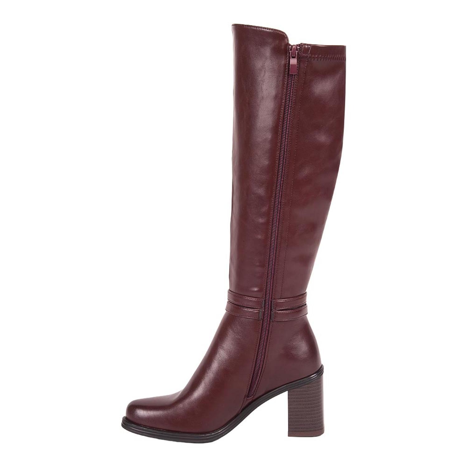 BOTA DAMA TIERRA BENDITA VESTIR TACON ANCHO 7.5Cm 1315584 — imagen 4
