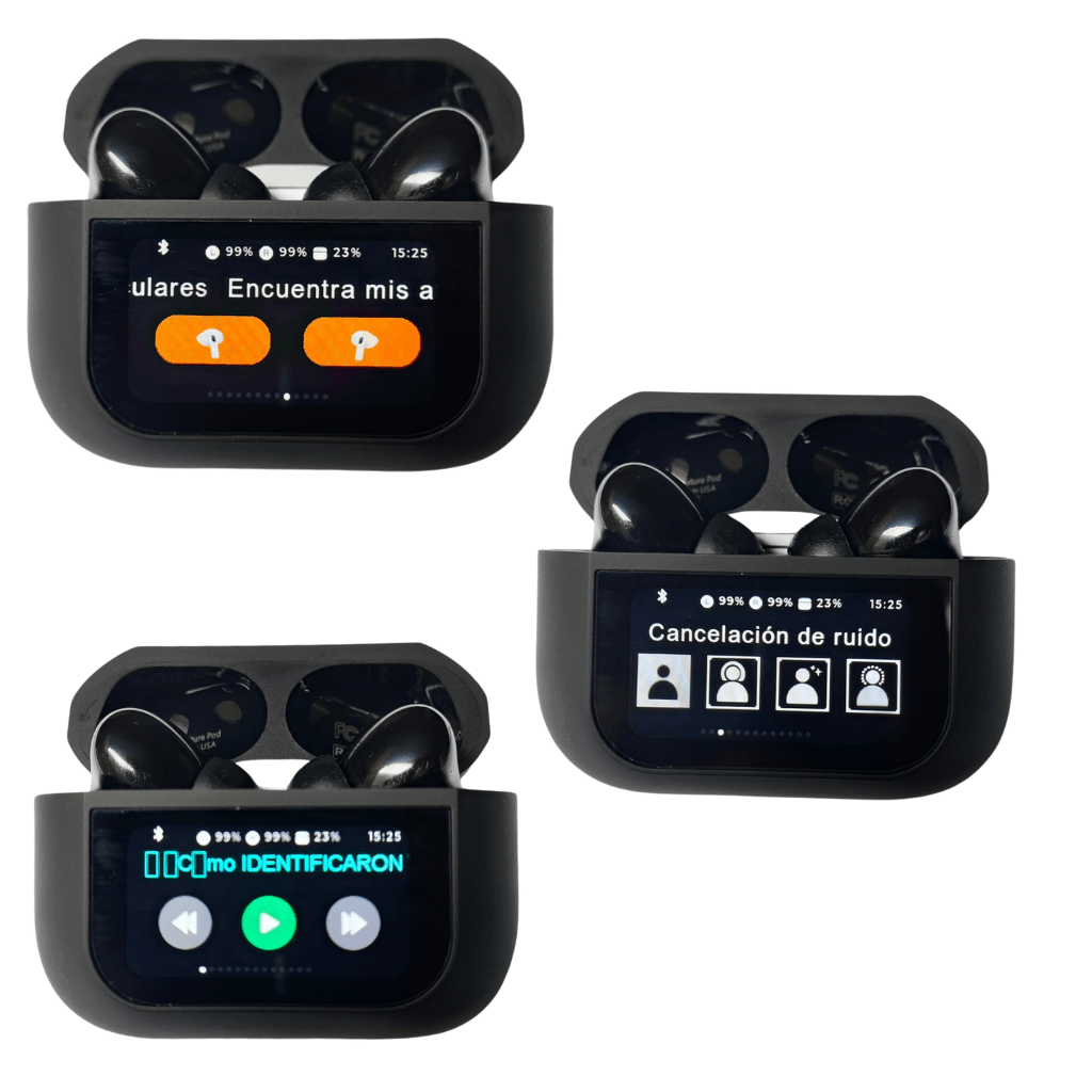 Audífonos Con Pantalla táctil G-tide Y Smartwatch Filwans Gts Mini llamadas y notificaciones. Combo — imagen 14