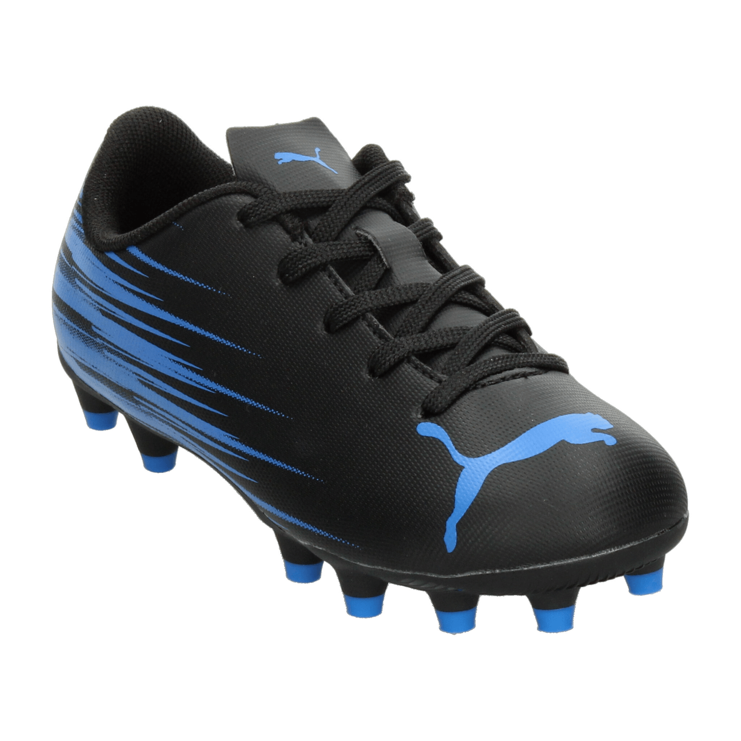 Tenis Puma Attacanto II Niño Fútbol Negro Infantil T17-22 — imagen 4