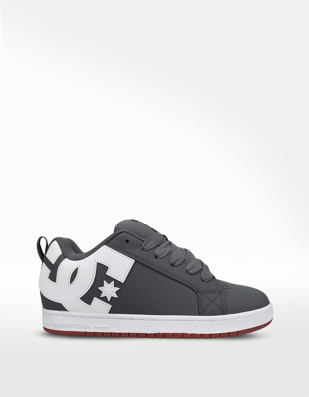 Tenis DC Shoes Court Graffik Gris - Hombre — imagen 2