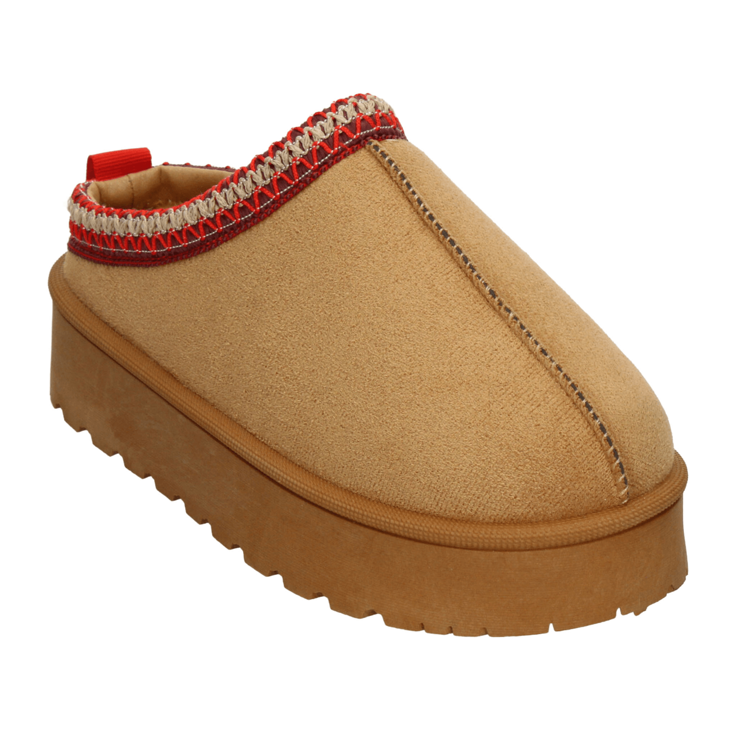 Zapato Dama Perugia Café Zueco Casual Pantufla Plataforma Mujer — imagen 5