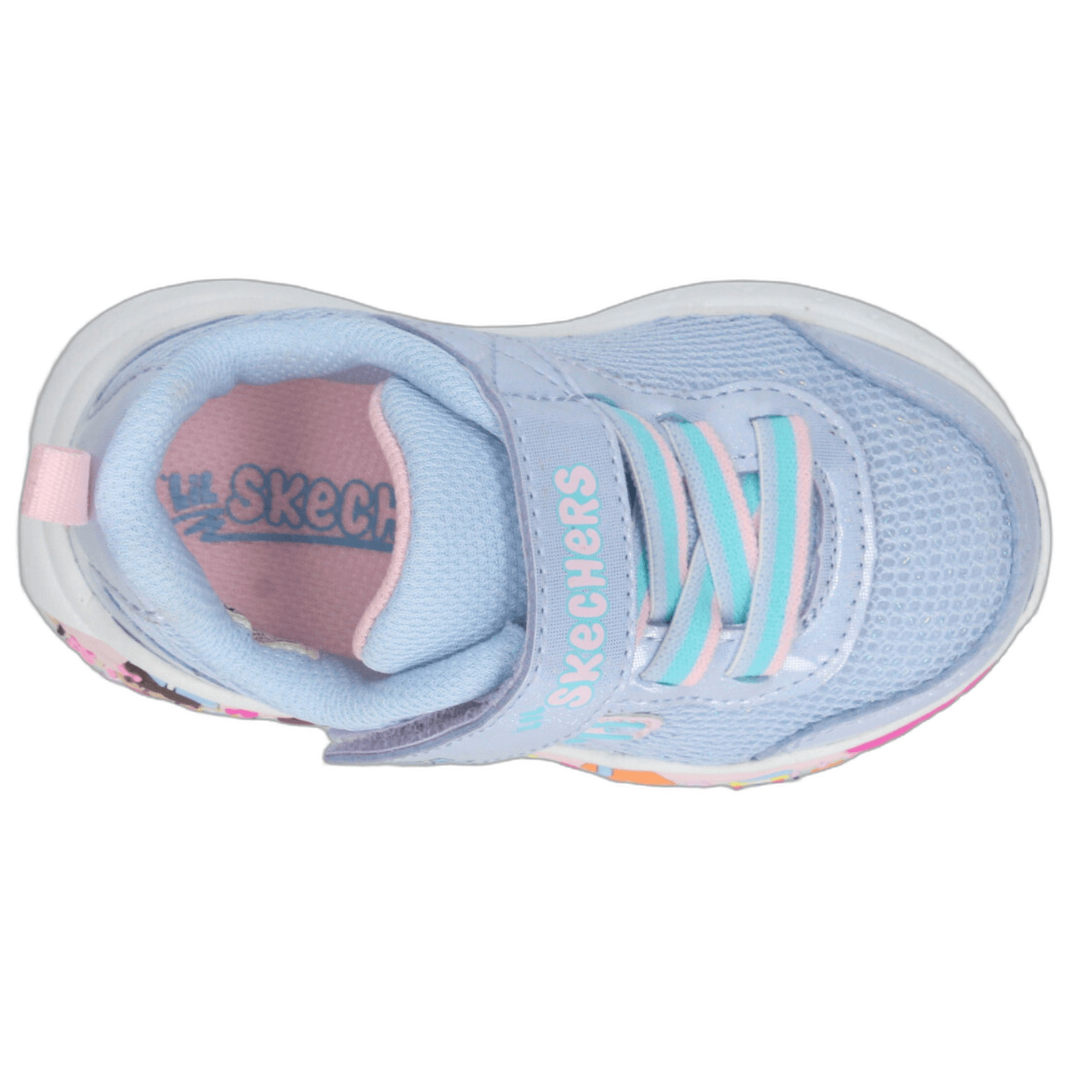 Tenis Niña Skechers Play Scene Azul Deportivo Infantil T11-16 — imagen 9