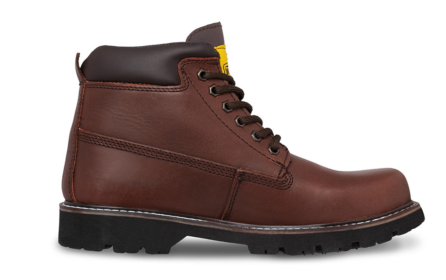 Bota industrial Hombre Casquillo Trabajo WORKLAND 71892 Café — imagen 4
