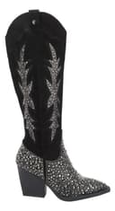 Bota Dama Thalia Sodi Vaquera Con Pedreria Fiesta