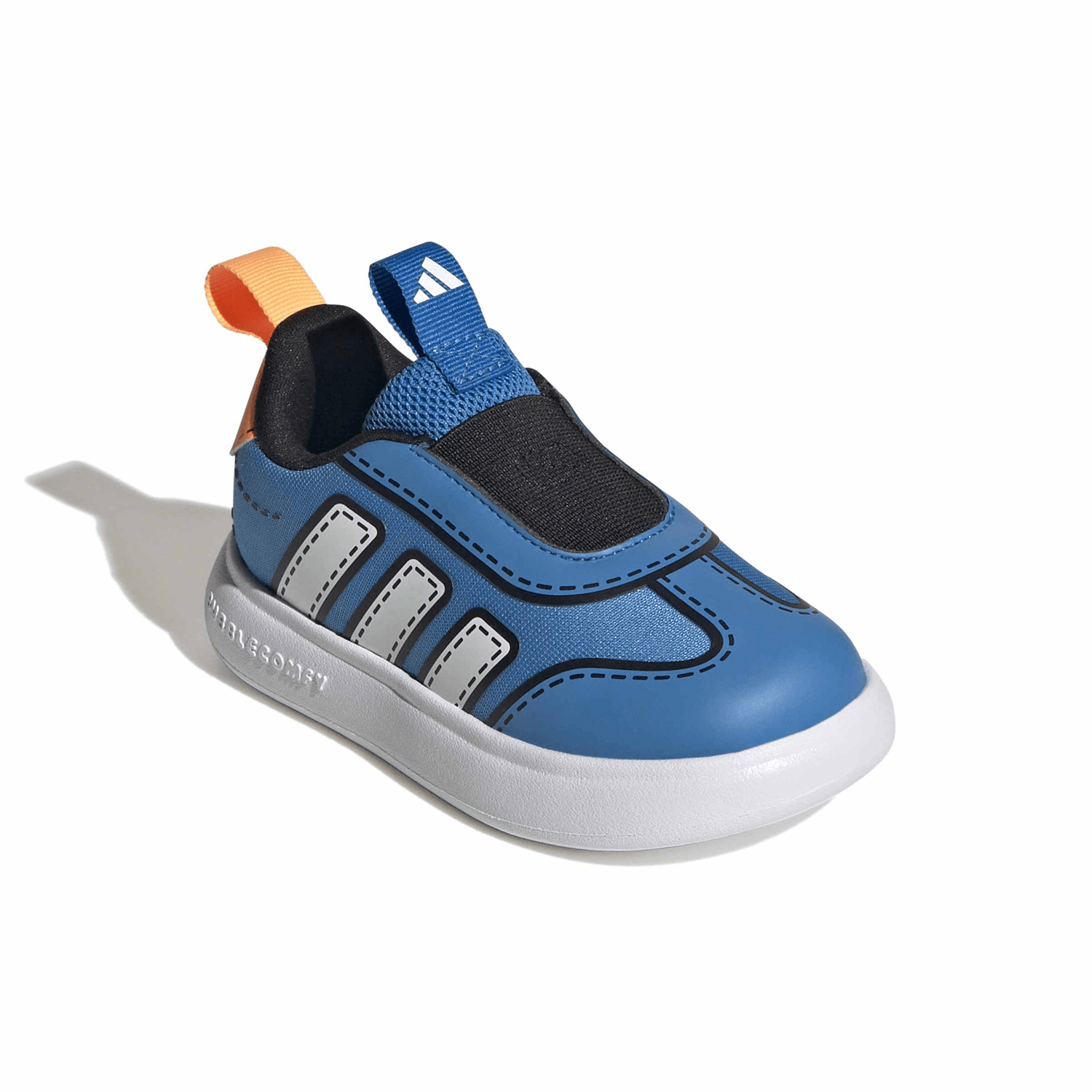 Tenis Adidas Bubblecomic Niño Azul Casual Infantil T11-16 — imagen 3