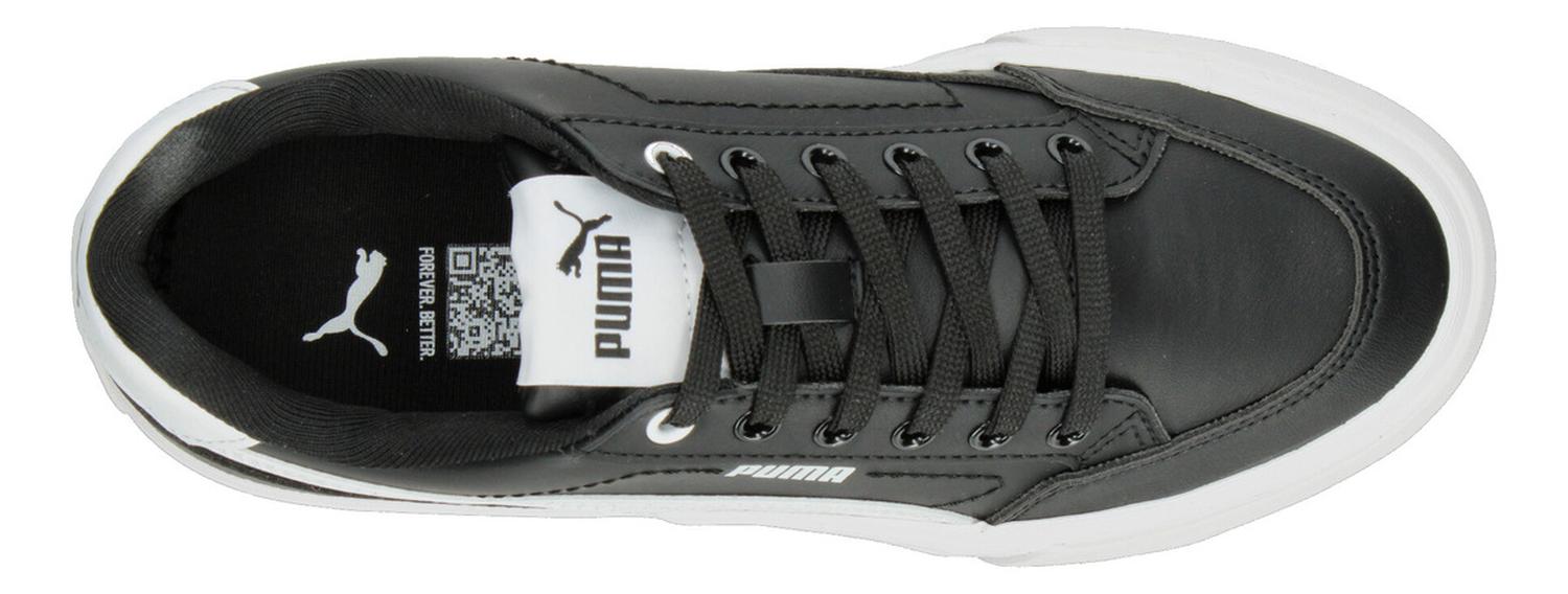 Tenis Dama Puma Court Classic Negro Blanco Casual Mujer — imagen 9