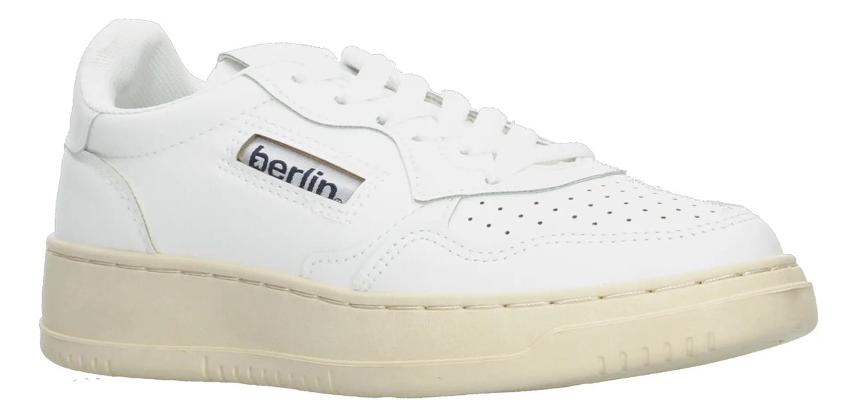 Tenis Berlín Dama Cintas Plataforma Casual Blanco Mujer — imagen 11