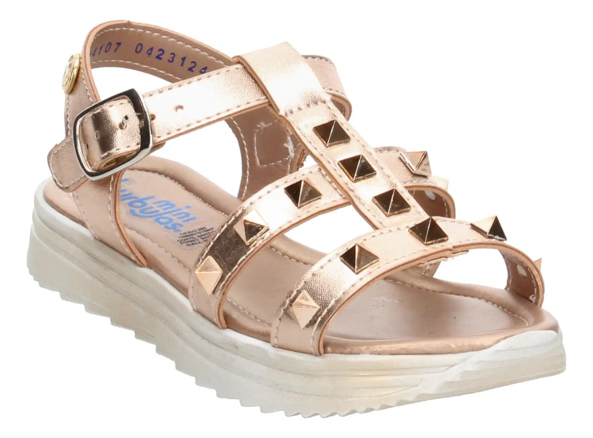 Sandalias Mini Burbujas Niña Casual Rose Gold Infantil — imagen 11
