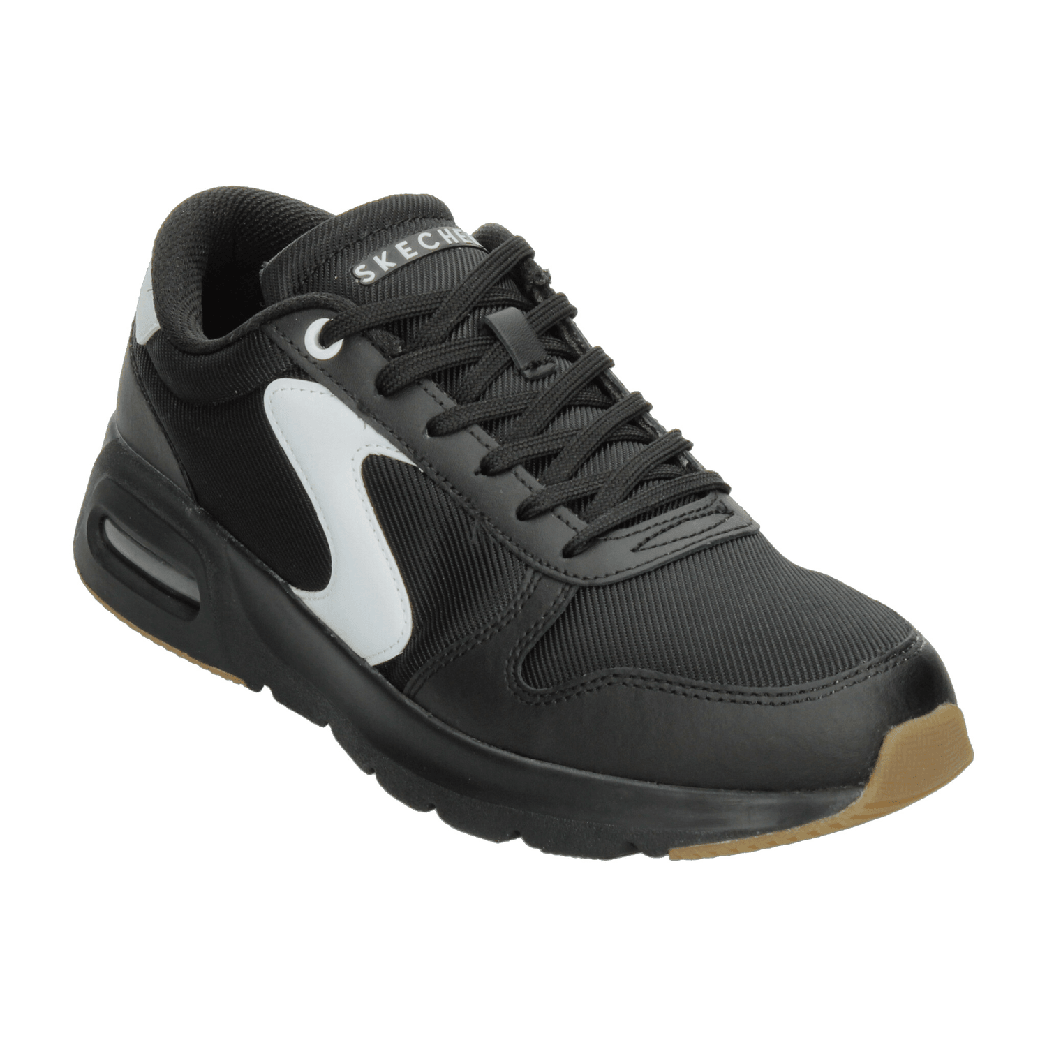 Tenis Hombre Skechers Negro Casual Caballero — imagen 4