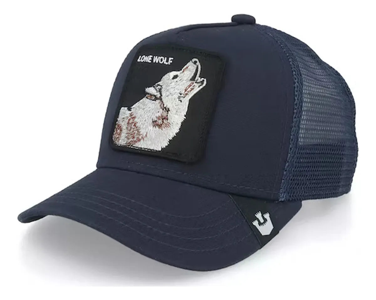 Gorra Goorin Bross The Lone Wolf - Azul Marino — imagen 2
