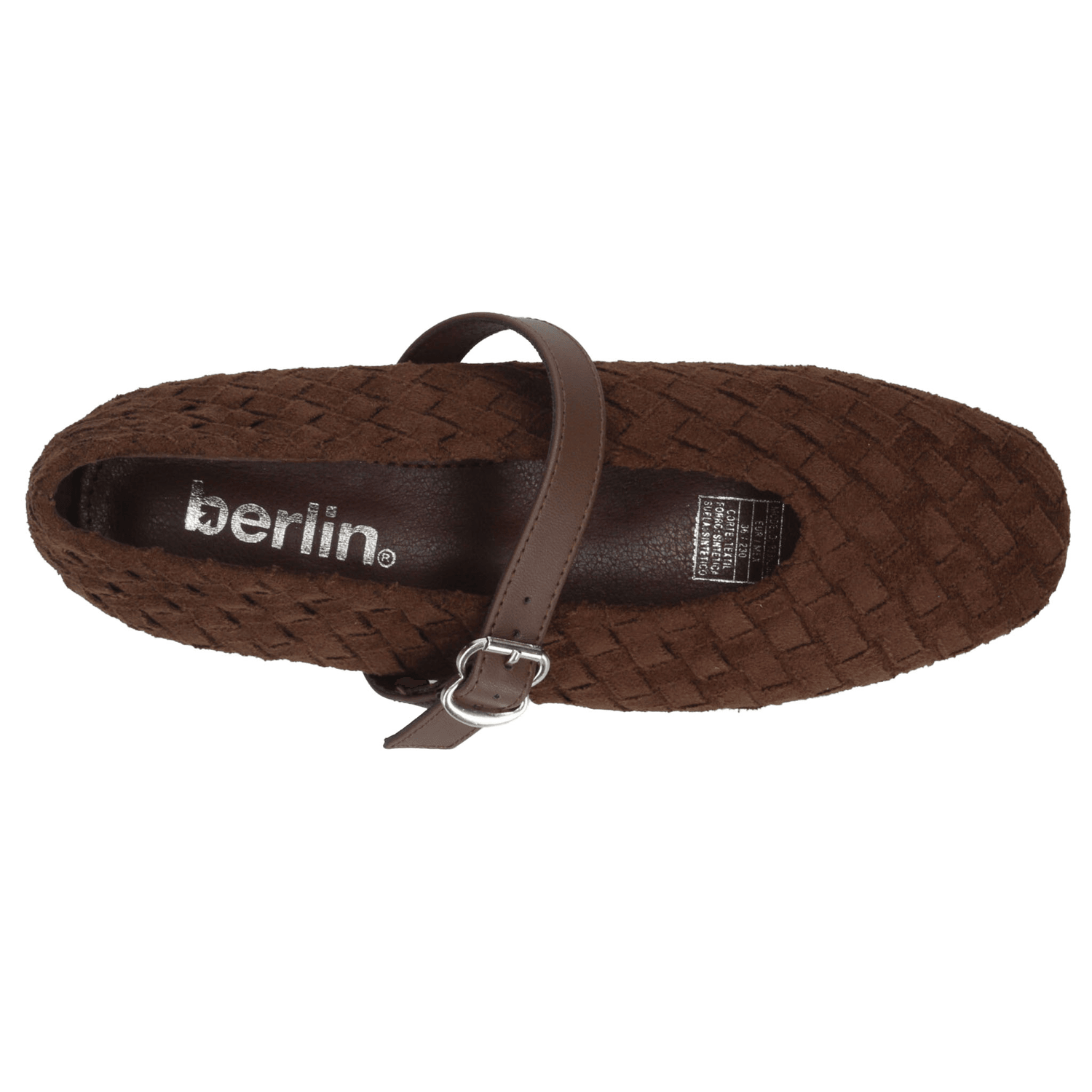 Flats Berlin Dama Café Casual Mary Jane Hebilla Mujer — imagen 9
