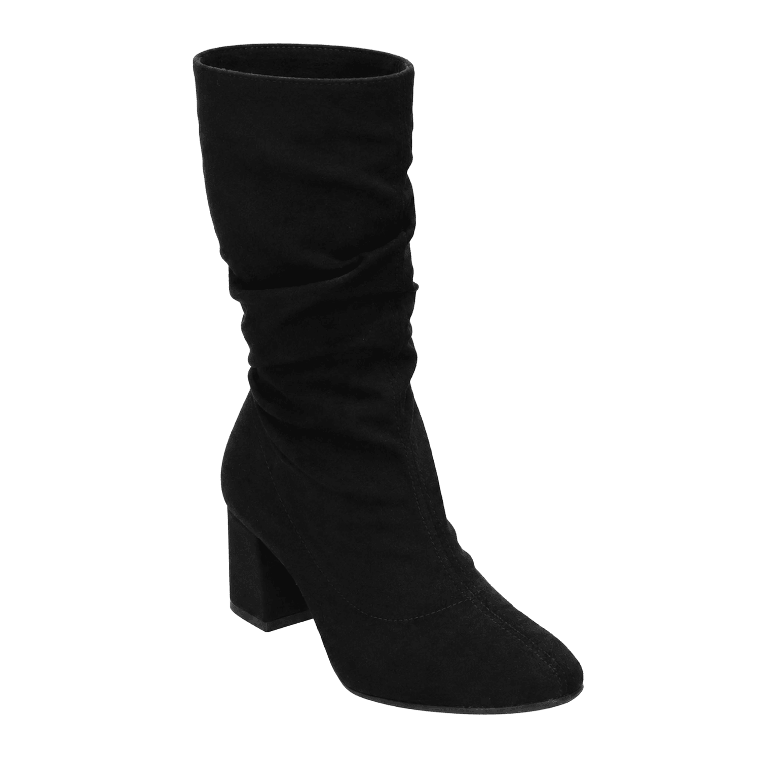 Bota Beira Rio Dama Casual Slouchy Tacón Negro Mujer — imagen 4