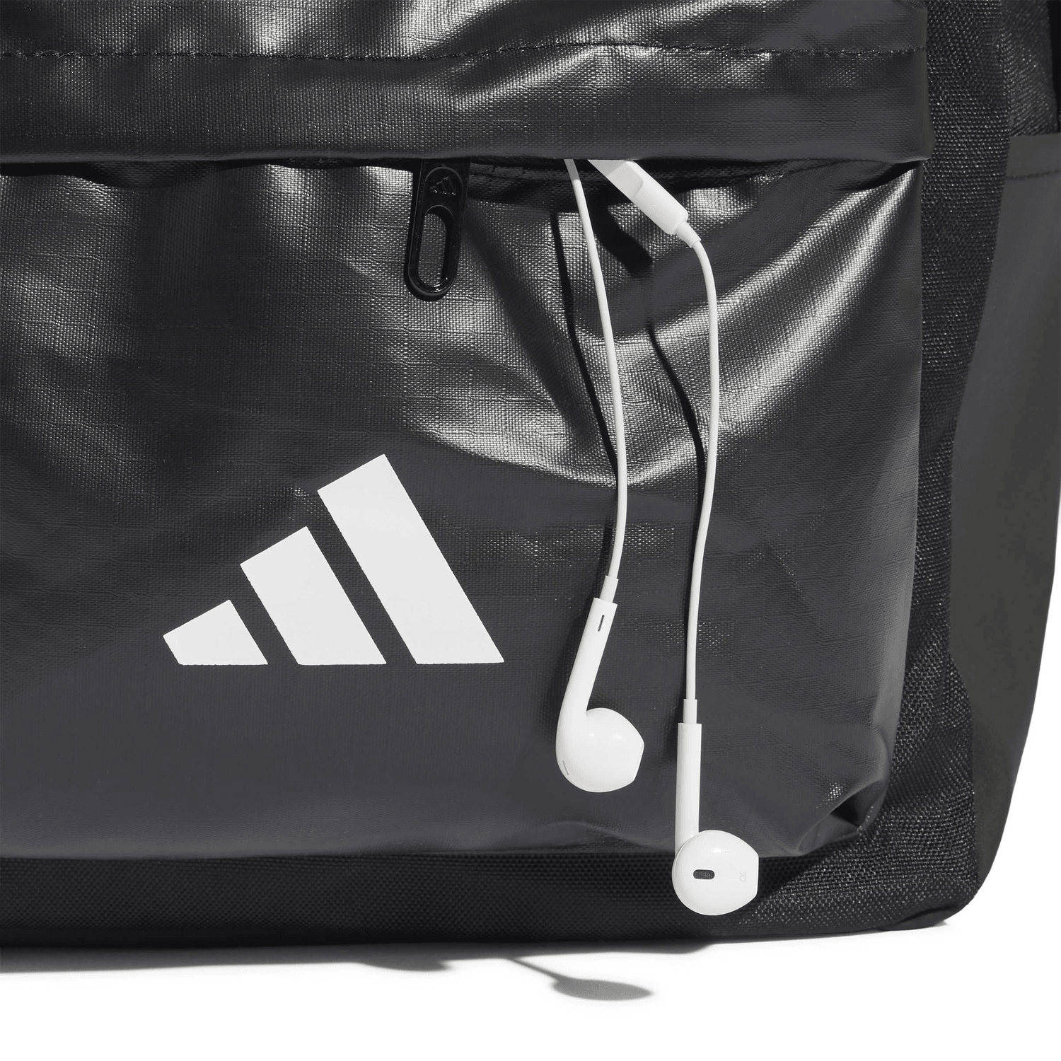Mochila Unisex Adidas Classic Bars Negro Escolar 28L — imagen 5
