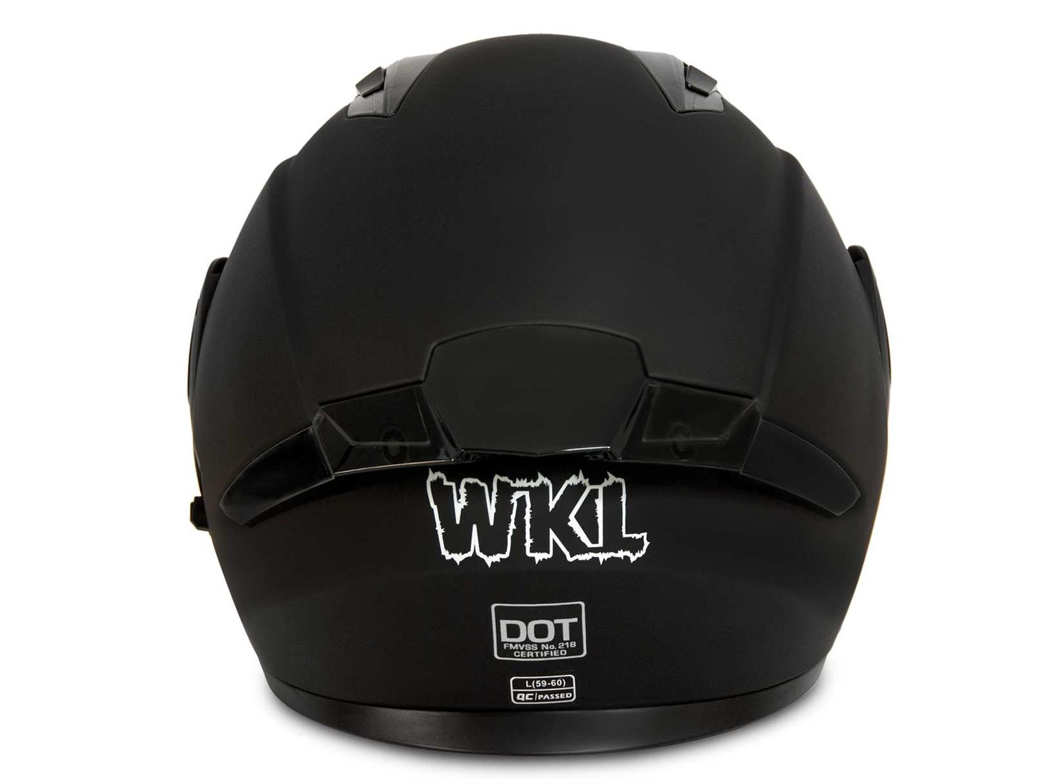 Casco motocicleta certificado DOT abatible moto WKL CH-103 — imagen 5