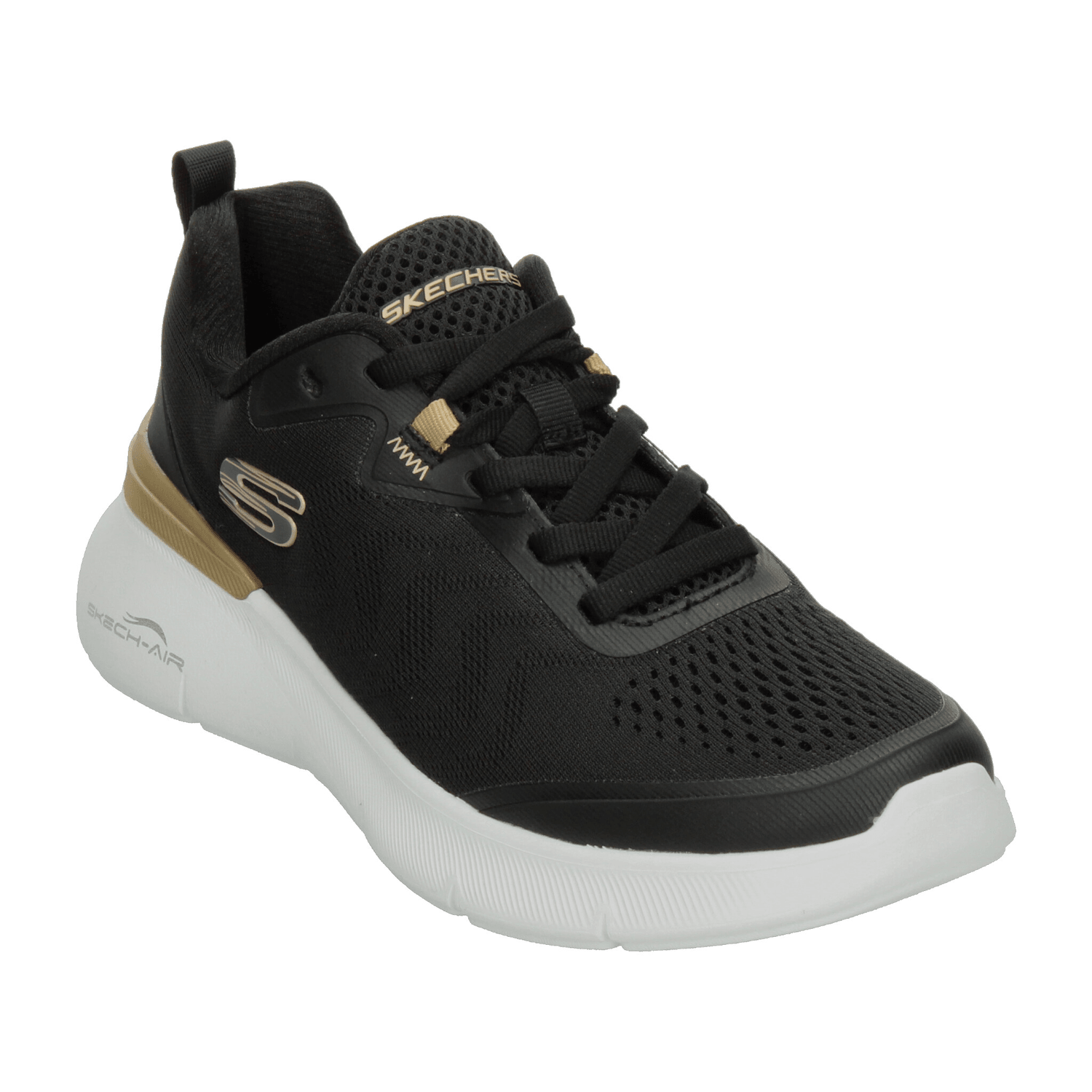 Tenis Skechers Dama Deportivo Negro Mujer — imagen 4
