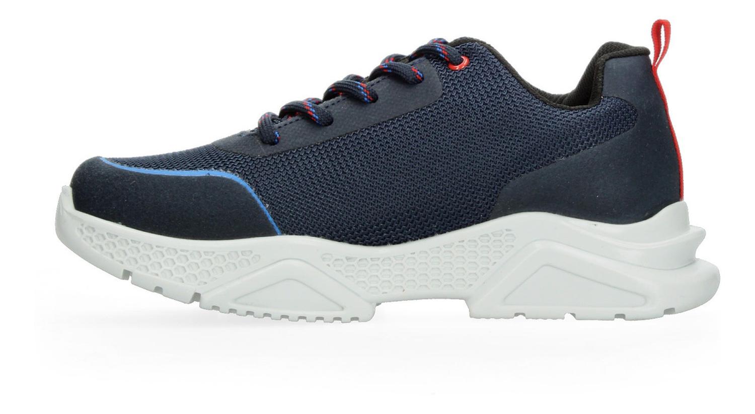 Tenis Yuyin Niño Casual Azul Infantil T18- 26 — imagen 3