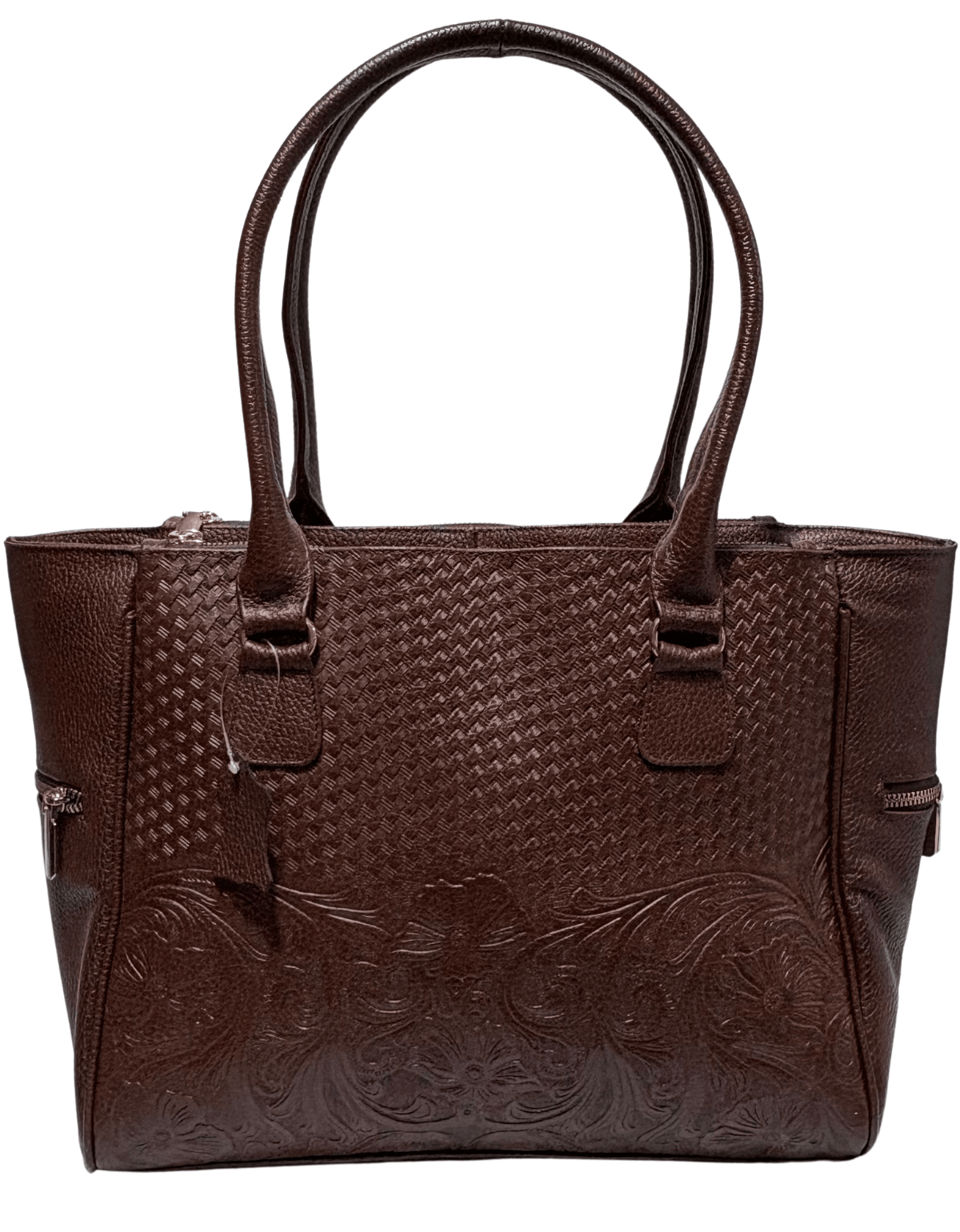 Bolsa Grande Dama Original De Piel Legitima Valentina — imagen 13