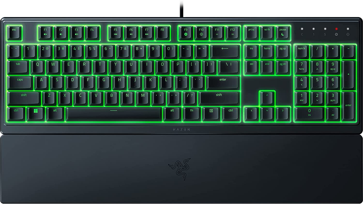 Teclado Gamer Alámbrico Razer Ornata v3 X (Español) - Negro — imagen 2