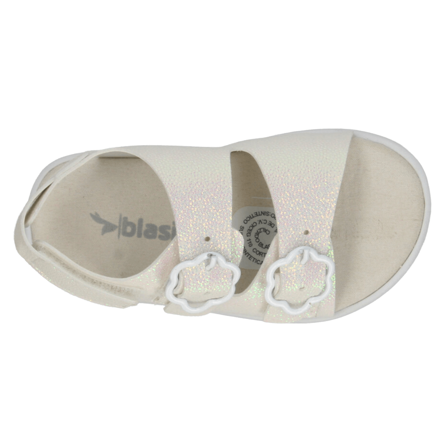 Sandalias Blasito Niña Casual Blanco Infantil T12-15 — imagen 8