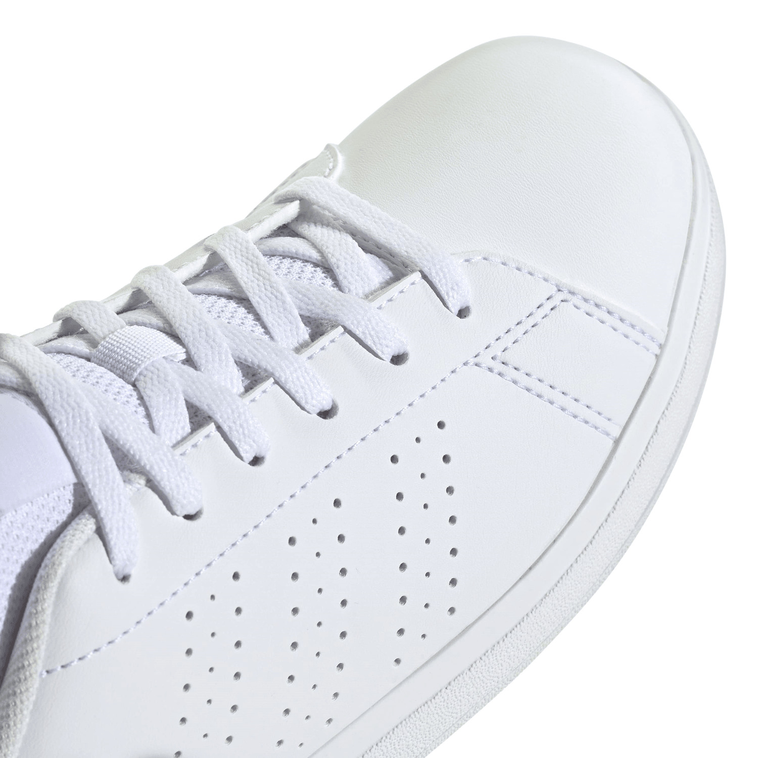 Tenis Adidas Advantage Base 2.0 Niño Casual Blanco Infantil T22-26 — imagen 5