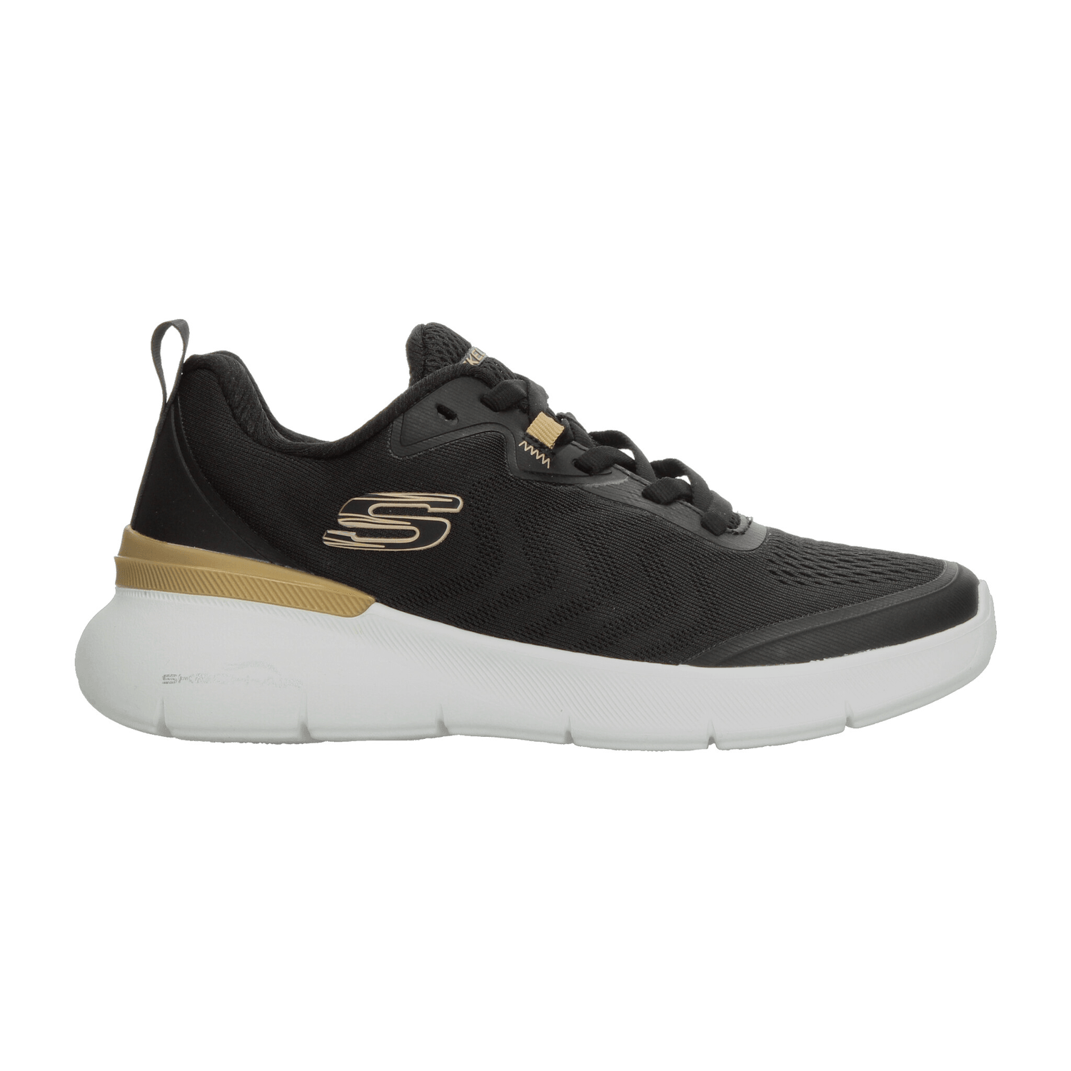 Tenis Skechers Dama Negro Deportivo Para Mujer — imagen 2