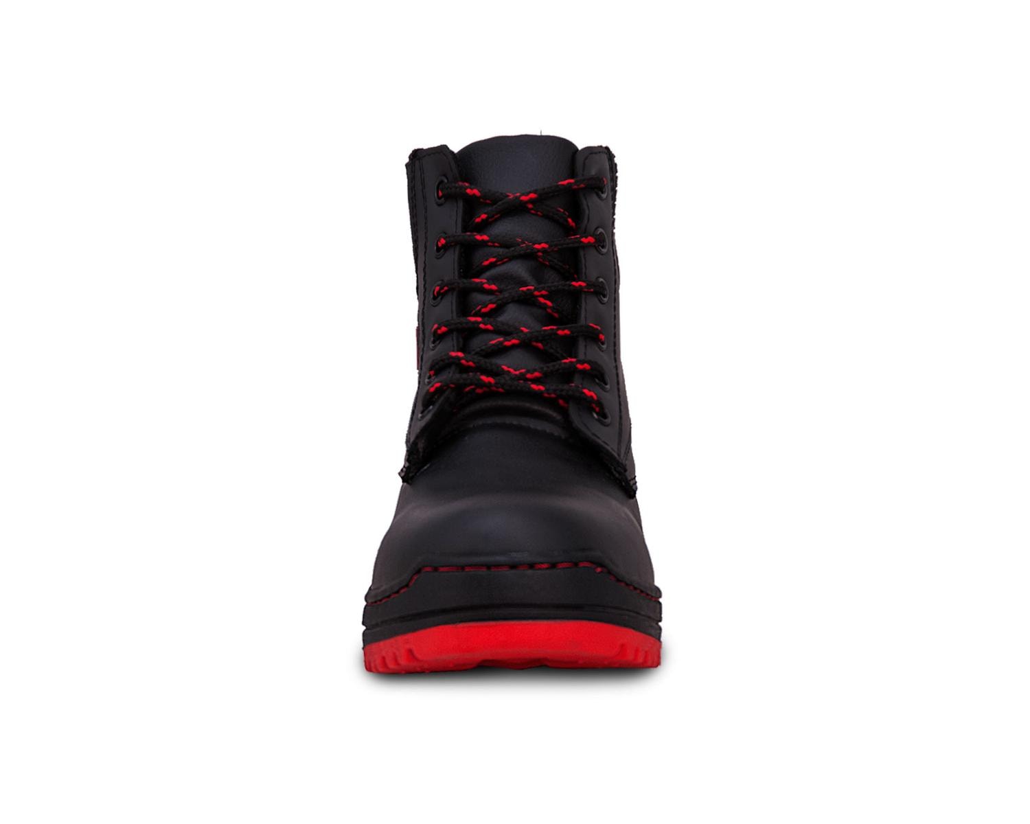 Botas industriales tacticas hombre Piel trabajo botin P04 — imagen 4