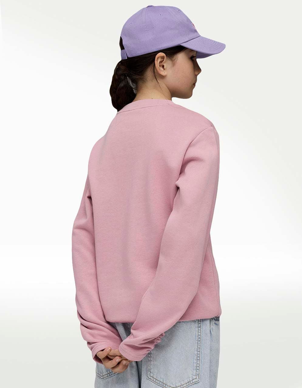 Sudadera Puma Bowtique Crew TR Rosa - Niña — imagen 3