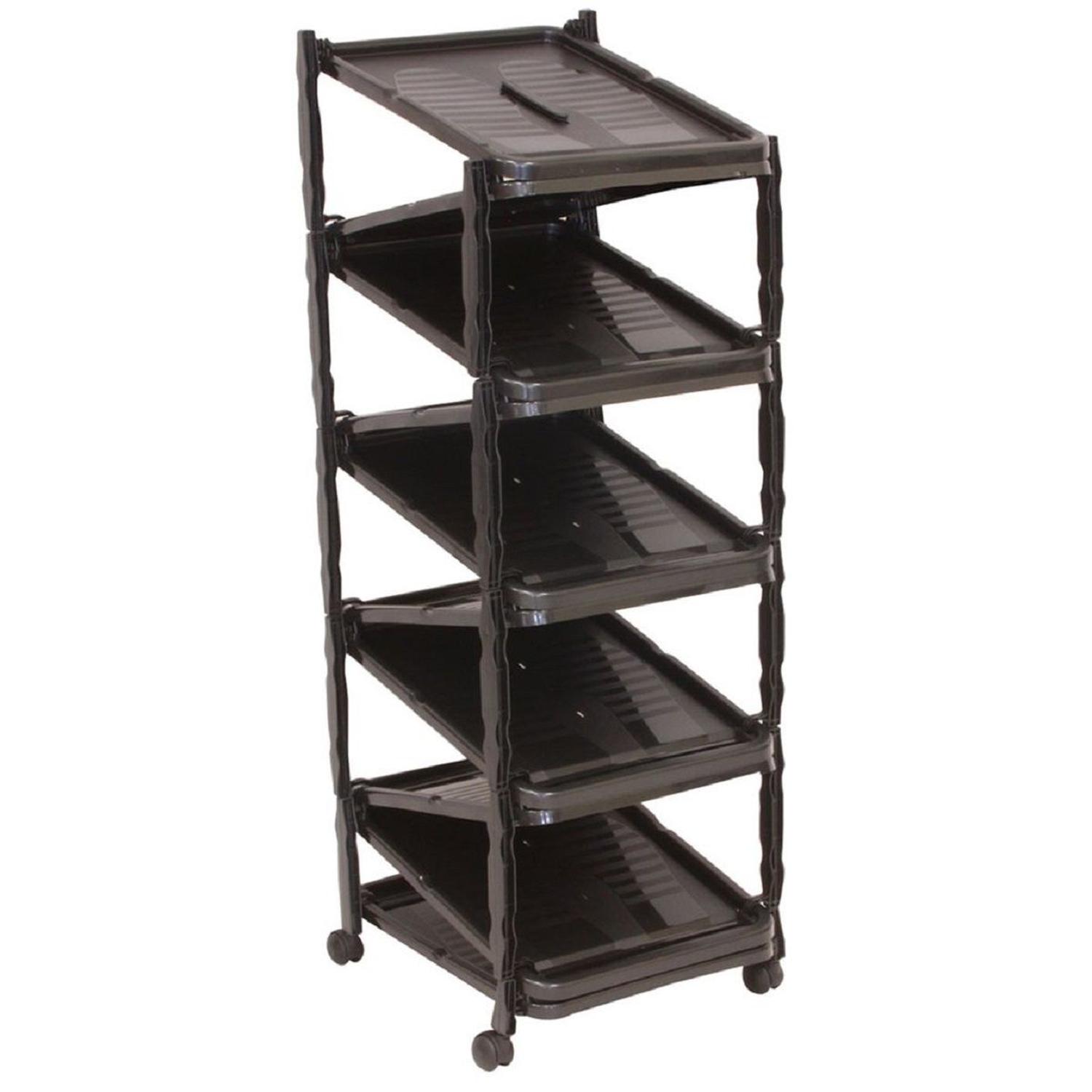 Rack Zapatera Extendible 10 Pares Zapatos Facil Armar — imagen 2
