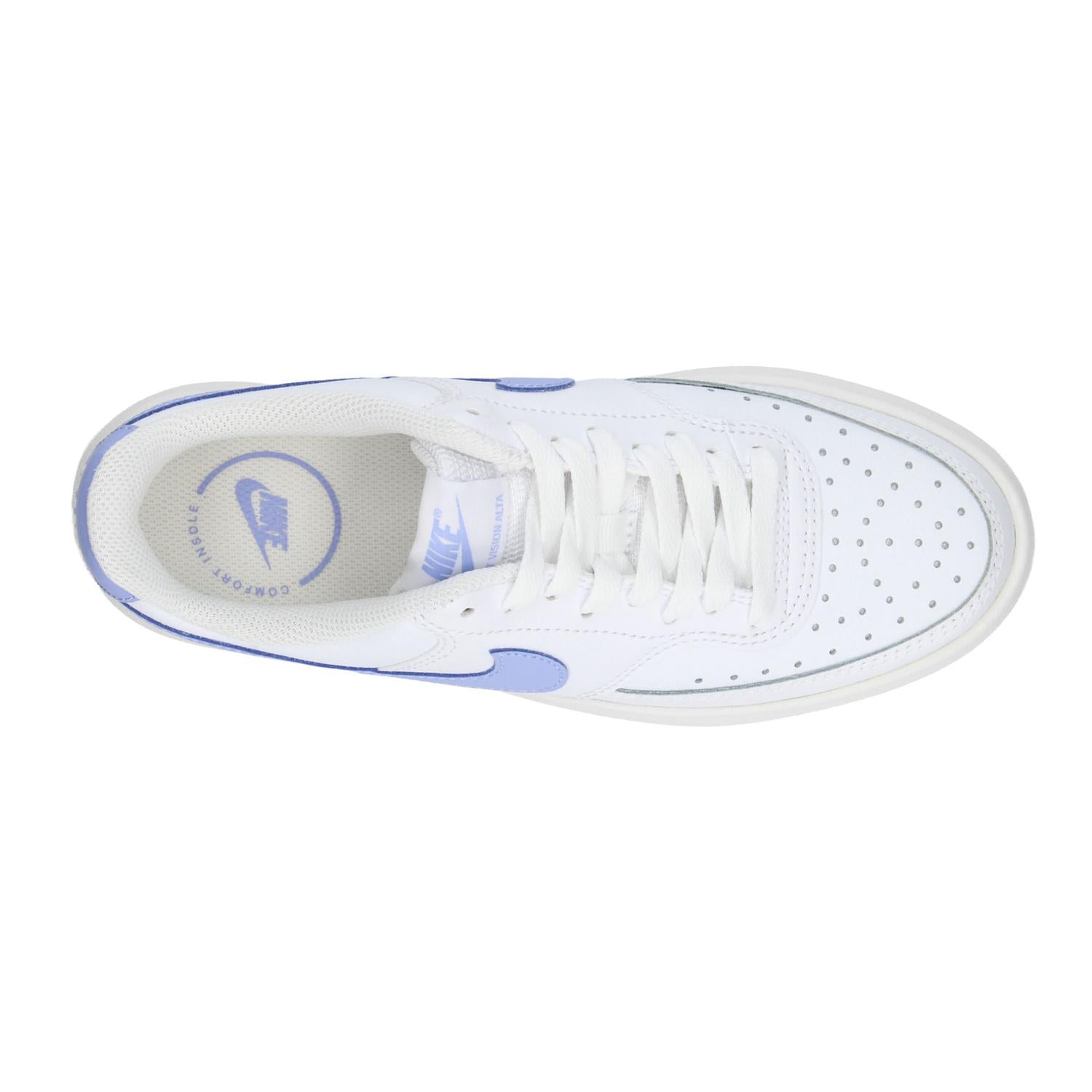 Tenis Dama Nike Court Vision Blanco Casual Plataforma Mujer — imagen 9