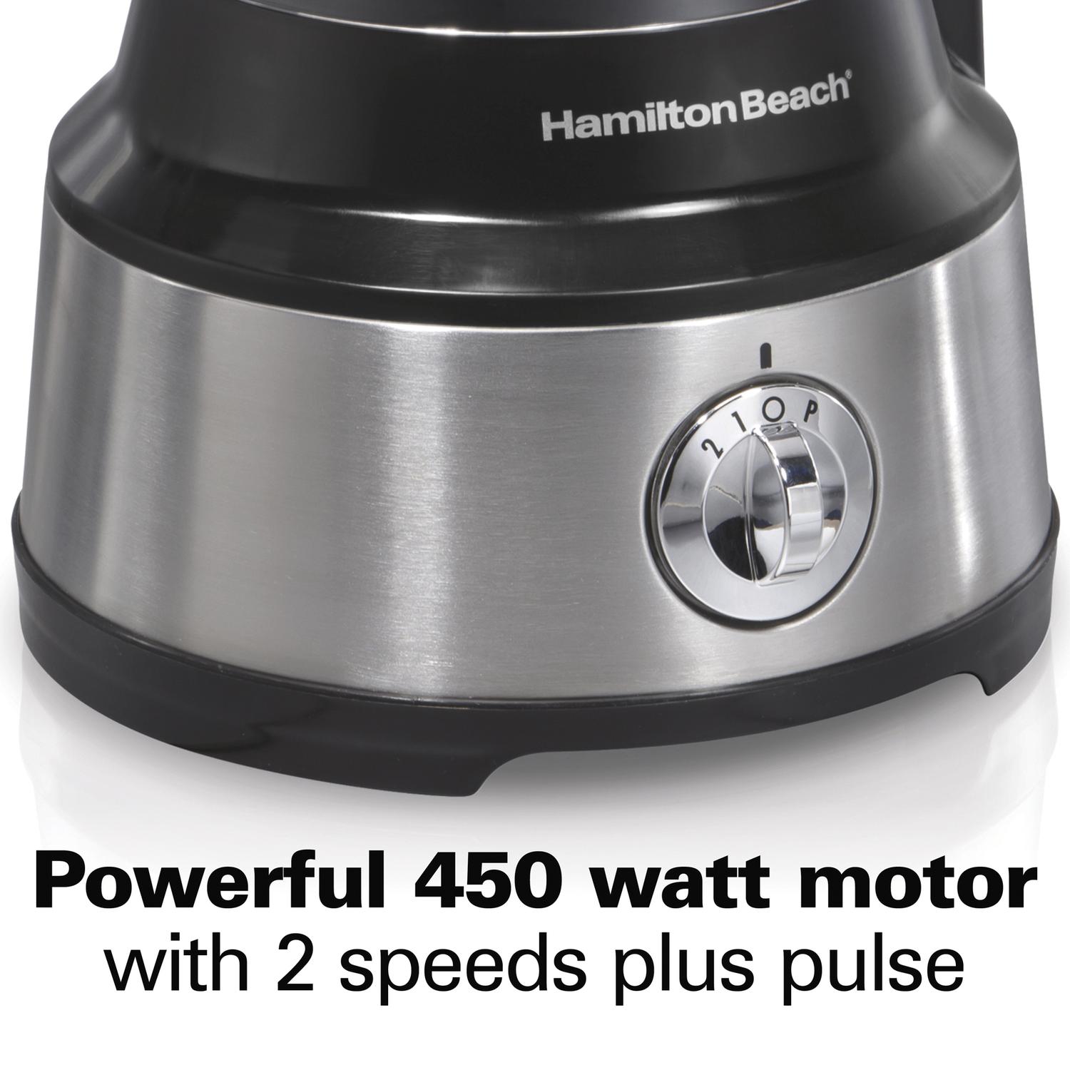 PROCESADOR ALIMENTOS HAMILTON BEACH 70730 10 TAZAS 450 WATTS — imagen 4