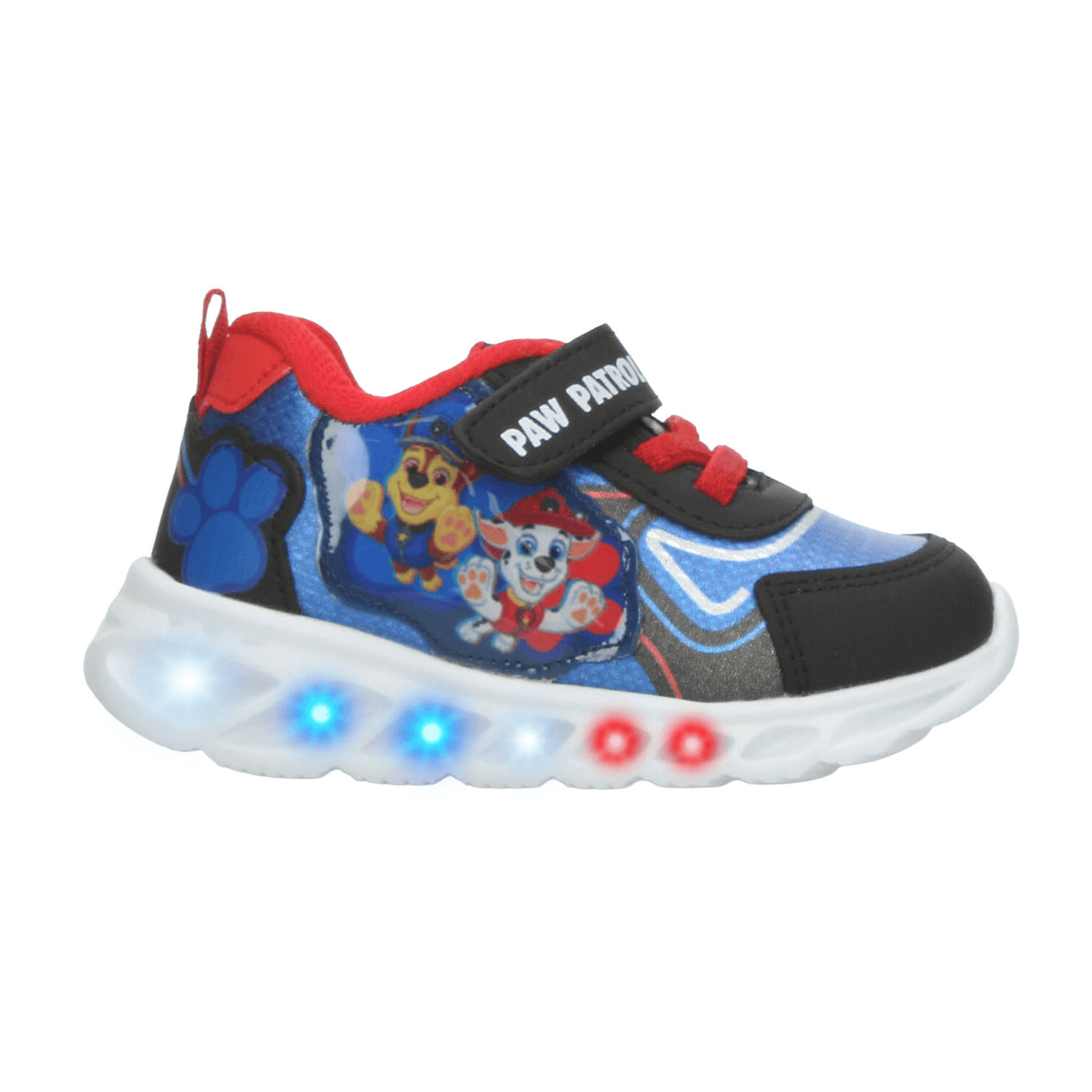 Tenis Nickelodeon Paw Patrol Niño Casual Led Azul Infantil T15-18 — imagen 1